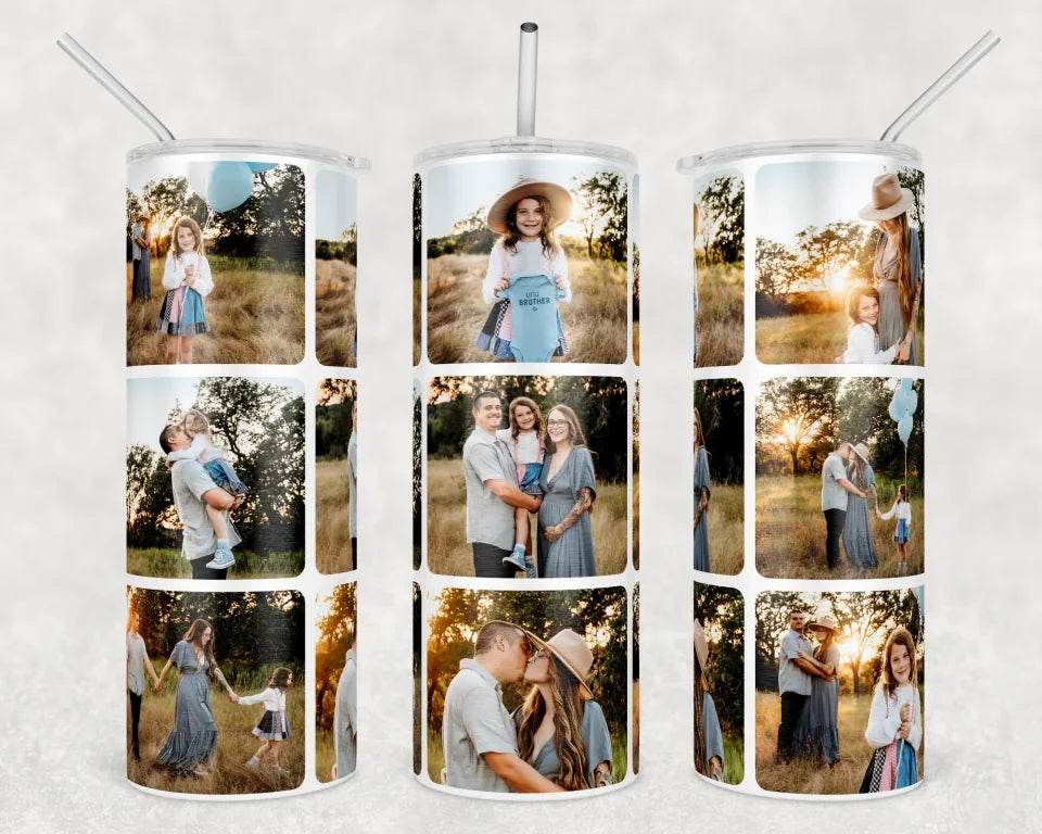 Custom Photo Tumbler – Celebrate Special Moments with Every Drink, Gifts for Anniversary and Birthdays, Gifts for Father, Gift for Mother, Gift for Siblings, Gift for Parents, Gift for Wife - Eshaarya