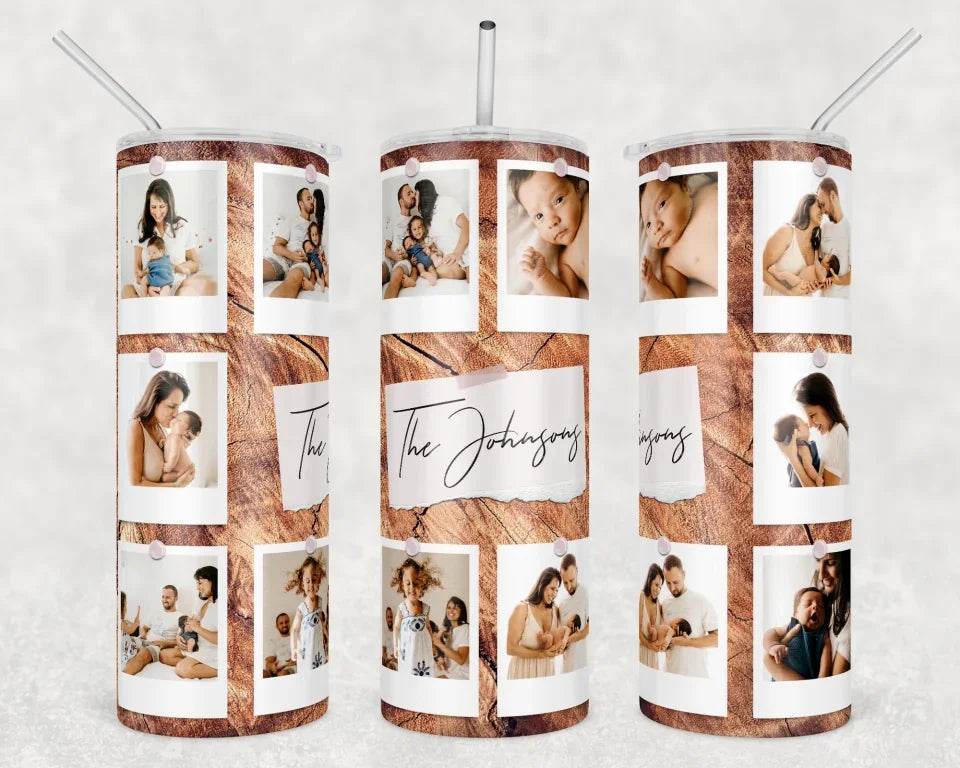 Family Name Personalized Tumbler, Where Life Begins, Gifts for Anniversary and Birthdays, Gifts for Father, Gift for Mother, Gift for Siblings, Gift for Parents, Gift for Wife - Eshaarya