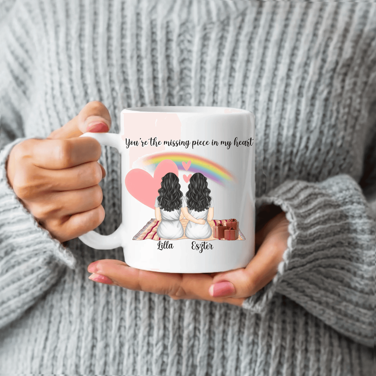 LGBTQ Couple Mug – “Admit It Life Would Be Boring Without Me” | Unique Gift for Partners & Friend - Eshaarya