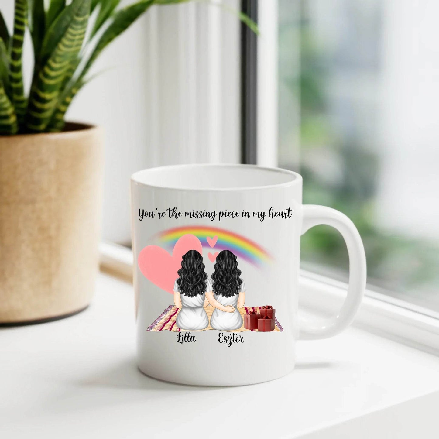 LGBTQ Couple Mug – “Admit It Life Would Be Boring Without Me” | Unique Gift for Partners & Friend - Eshaarya