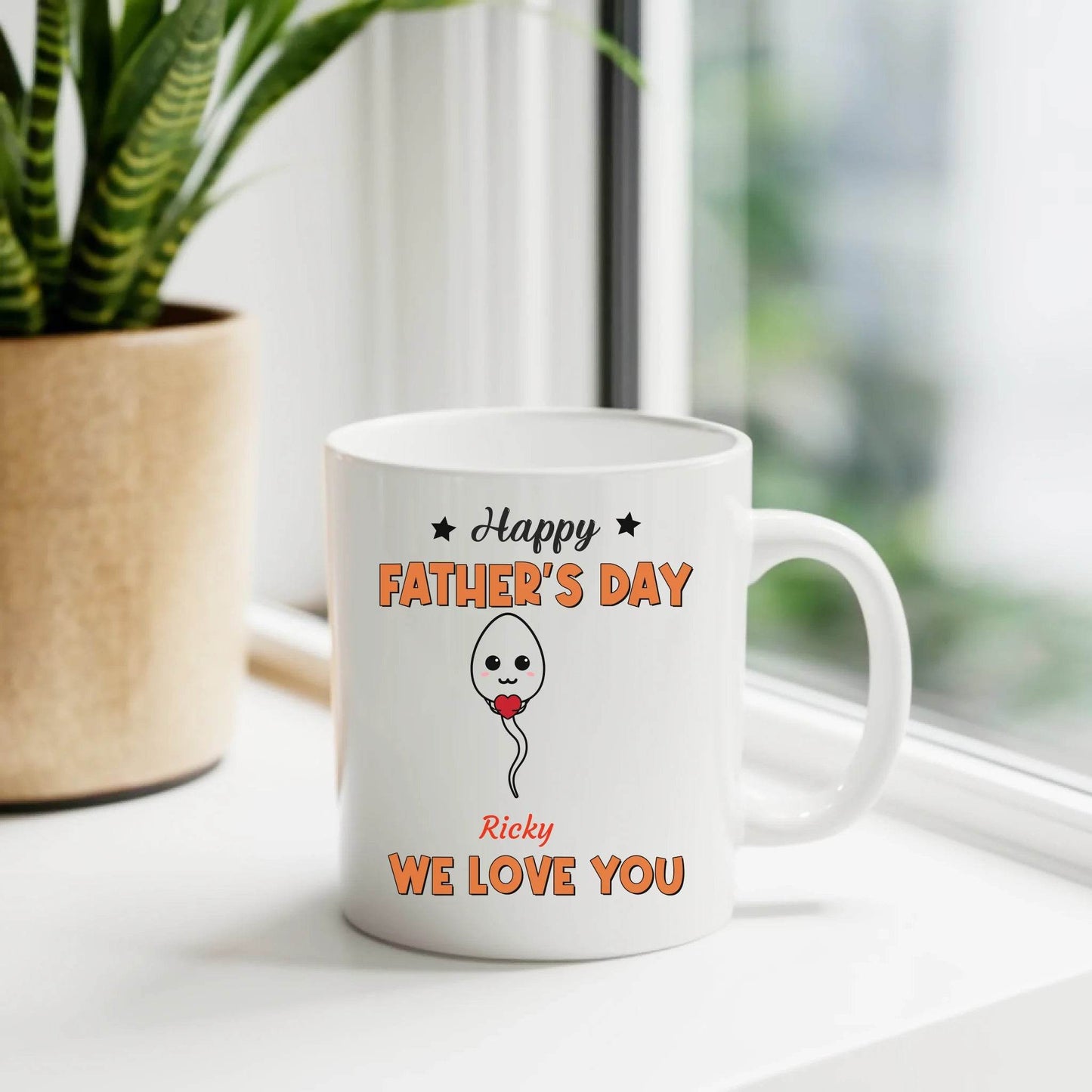 Personalized Mug For Dad - Gift For Dad - Happy Father's Day - Eshaarya