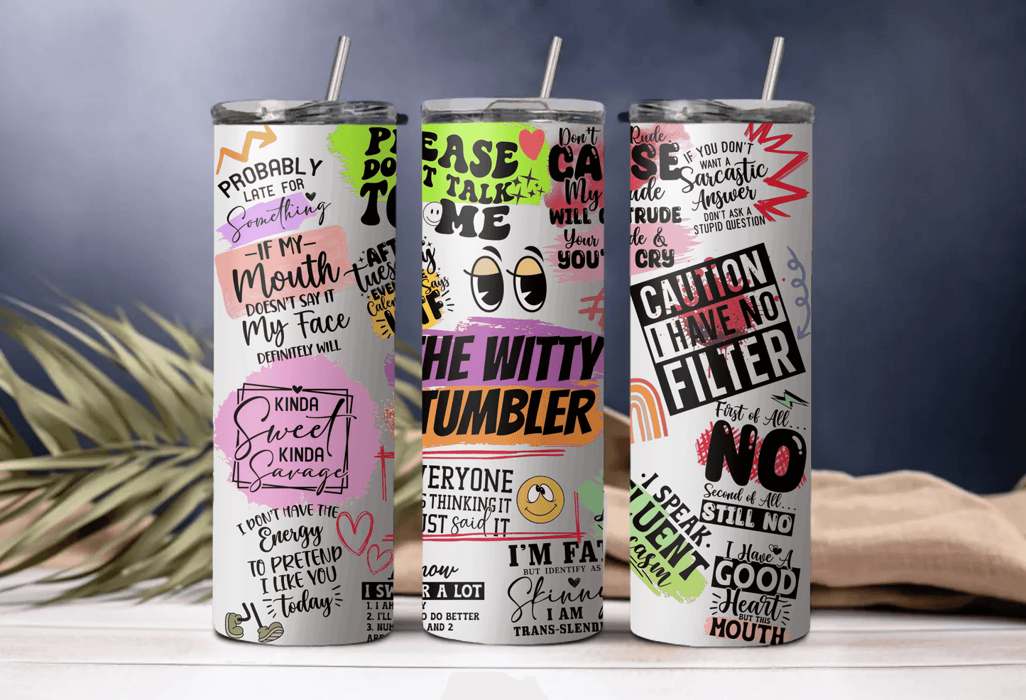 The Witty Tumbler, Unique gift for Husband, Couples, Siblings and Colleagues - Eshaarya