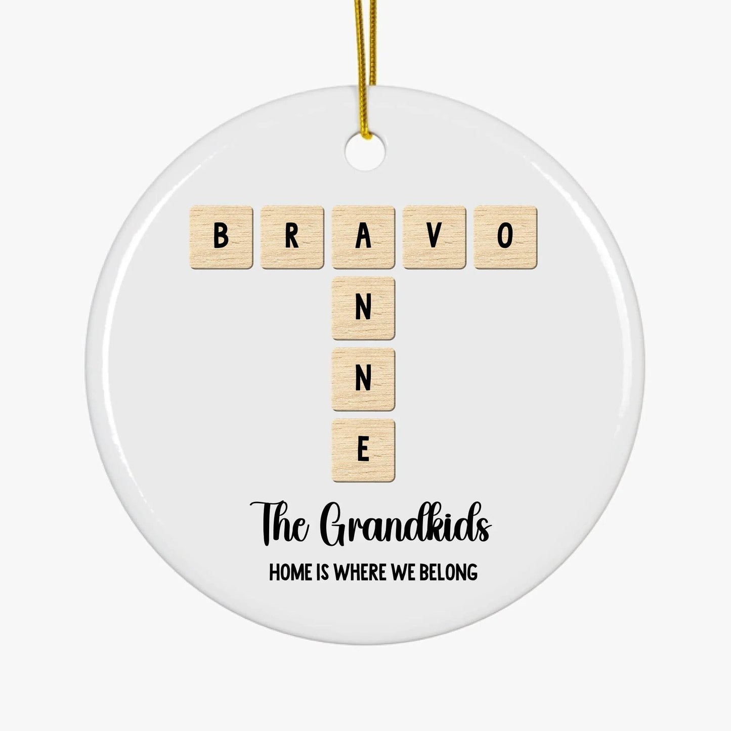 Grandkids crossword puzzle | Home Decor | Unique Gift for Grandparents - Eshaarya
