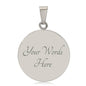 Mother's Love: Timeless Circle Pendant - Eshaarya