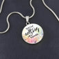Hope and Strength: Inspirational Pendant - Eshaarya