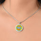 Mother's Love: Timeless Circle Pendant - Eshaarya