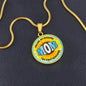 Mother's Love: Timeless Circle Pendant - Eshaarya