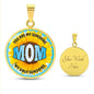 Mother's Love: Timeless Circle Pendant - Eshaarya