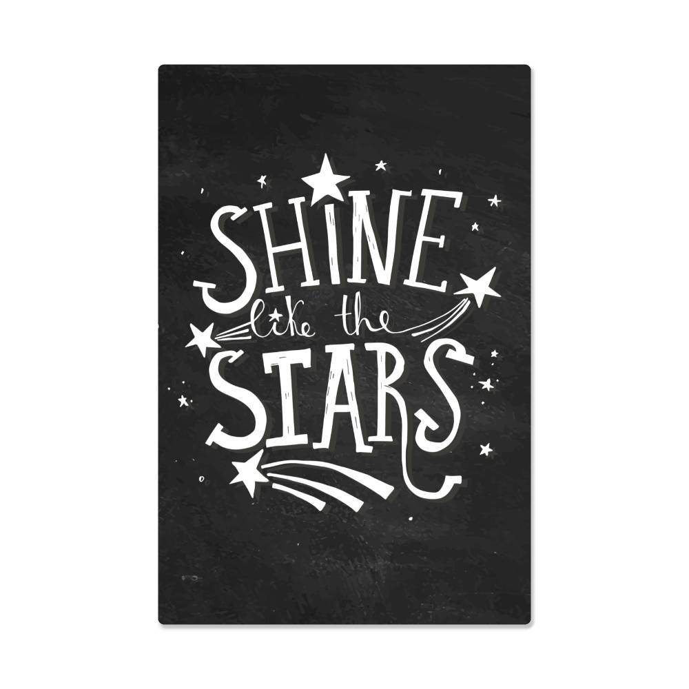 High Gloss Metal Art | Wall Decor - Motivational Quotes | Home Decor | Premium Wall Art - Eshaarya
