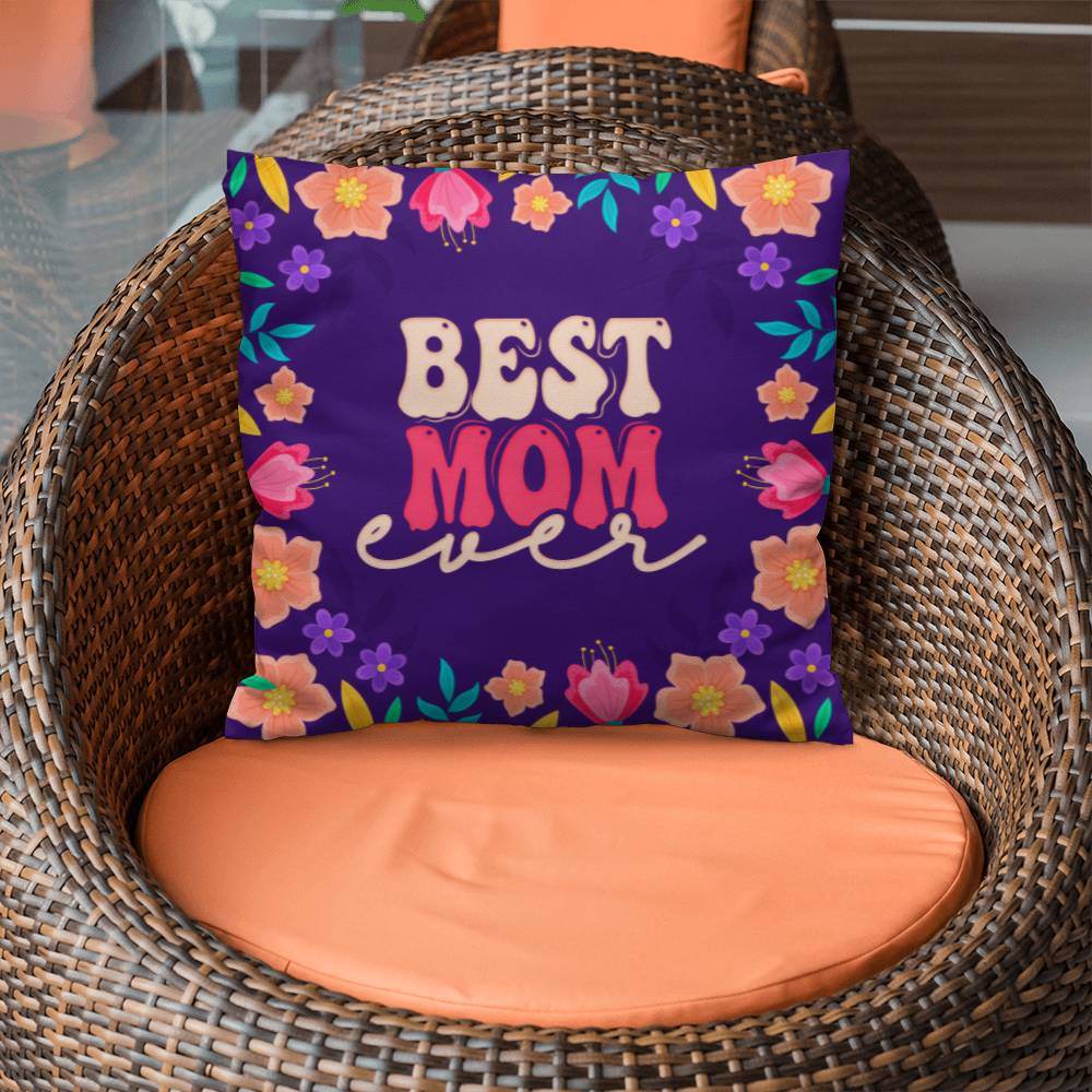 Best Mom Ever Pillow | Mother's Day Gift | Gift For Mom | Home Decor - Eshaarya