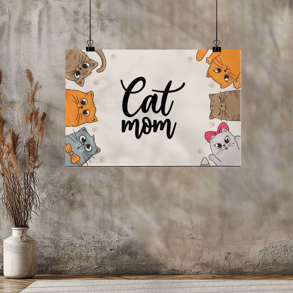 Digital Art Print | Gift For Cat Lovers - Eshaarya