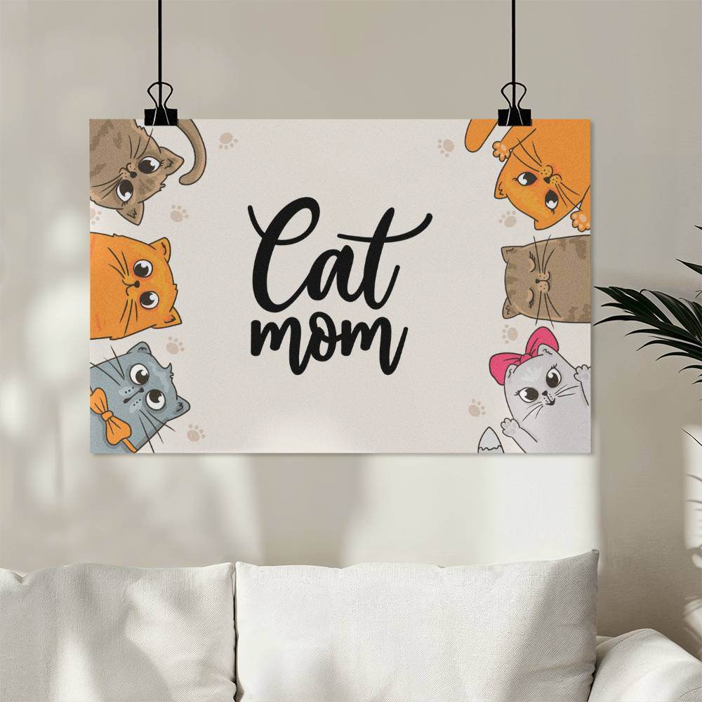 Digital Art Print | Gift For Cat Lovers - Eshaarya