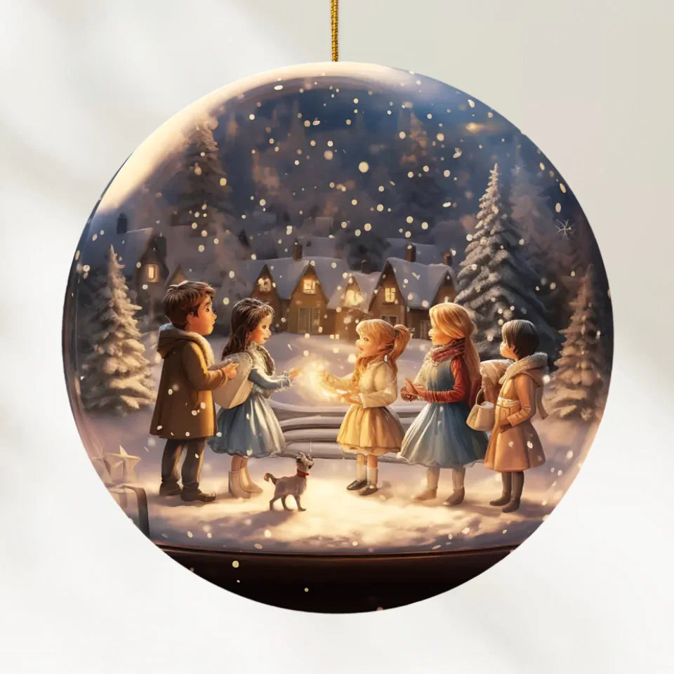 Customizable 3D Acrylic Christmas Ornaments – Christmas Decoration | Home Decor