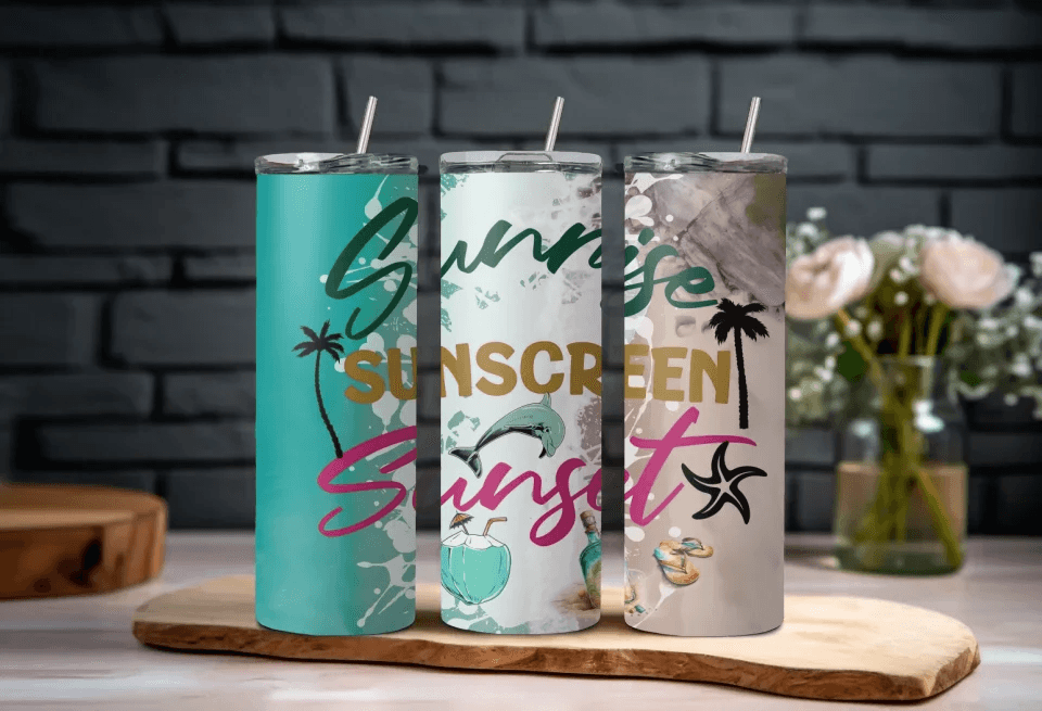 Beach Rules - Summer Edition Tumbler, Holiday Gift, Gift for Father, Gift for Brother, Gift for Boyfriend, Gift for Husband, Gift for Beach lovers - Eshaarya