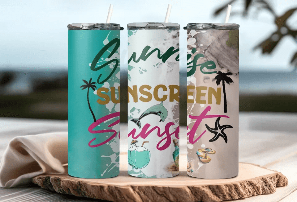 Beach Rules - Summer Edition Tumbler, Holiday Gift, Gift for Father, Gift for Brother, Gift for Boyfriend, Gift for Husband, Gift for Beach lovers - Eshaarya