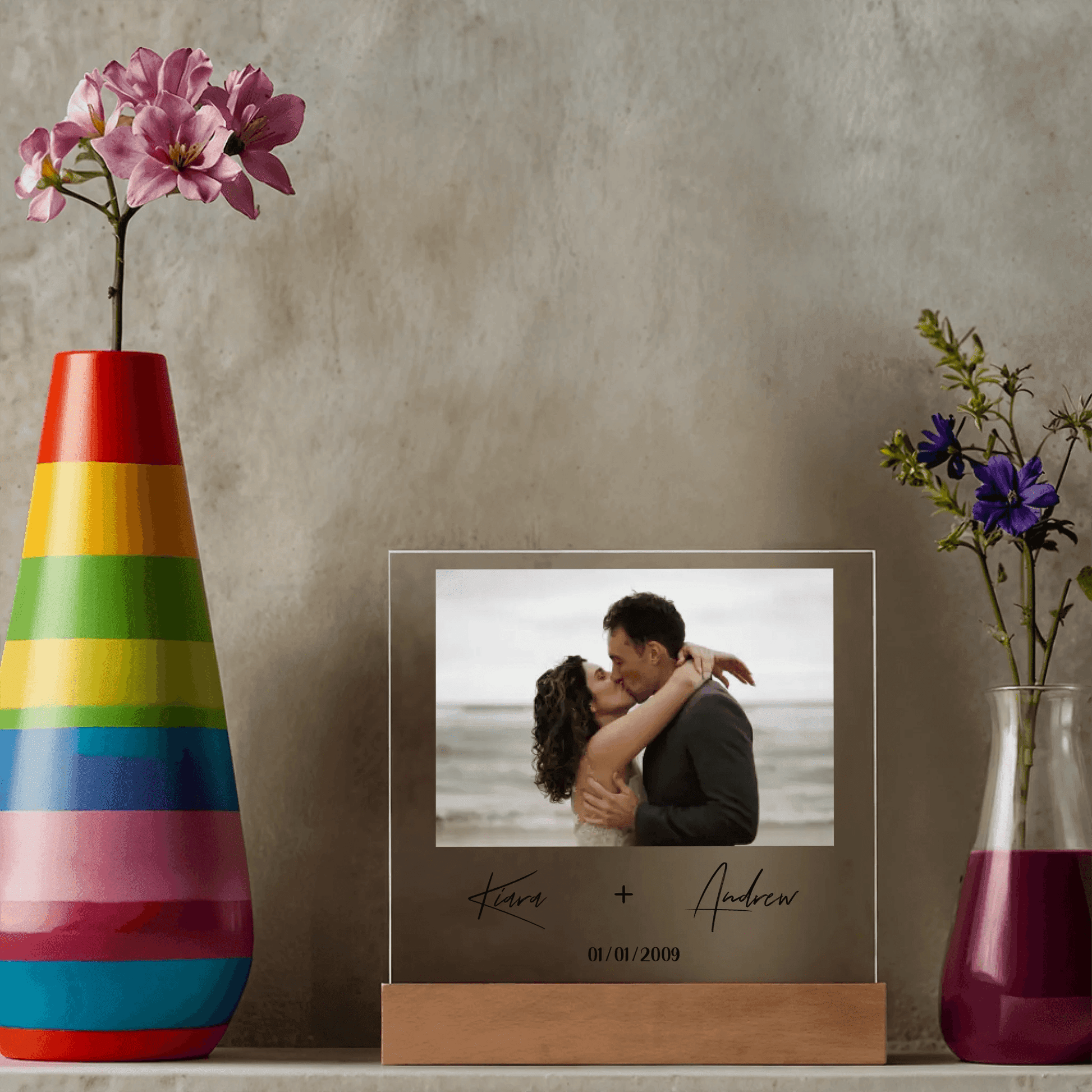 Personalized Gift – A Cherished Keepsake for Couples, Valentine's Day Gift For Her, Best Valentine's Day Gift For Her, Anniversary Gift For Wife, Gift For Couples - Eshaarya