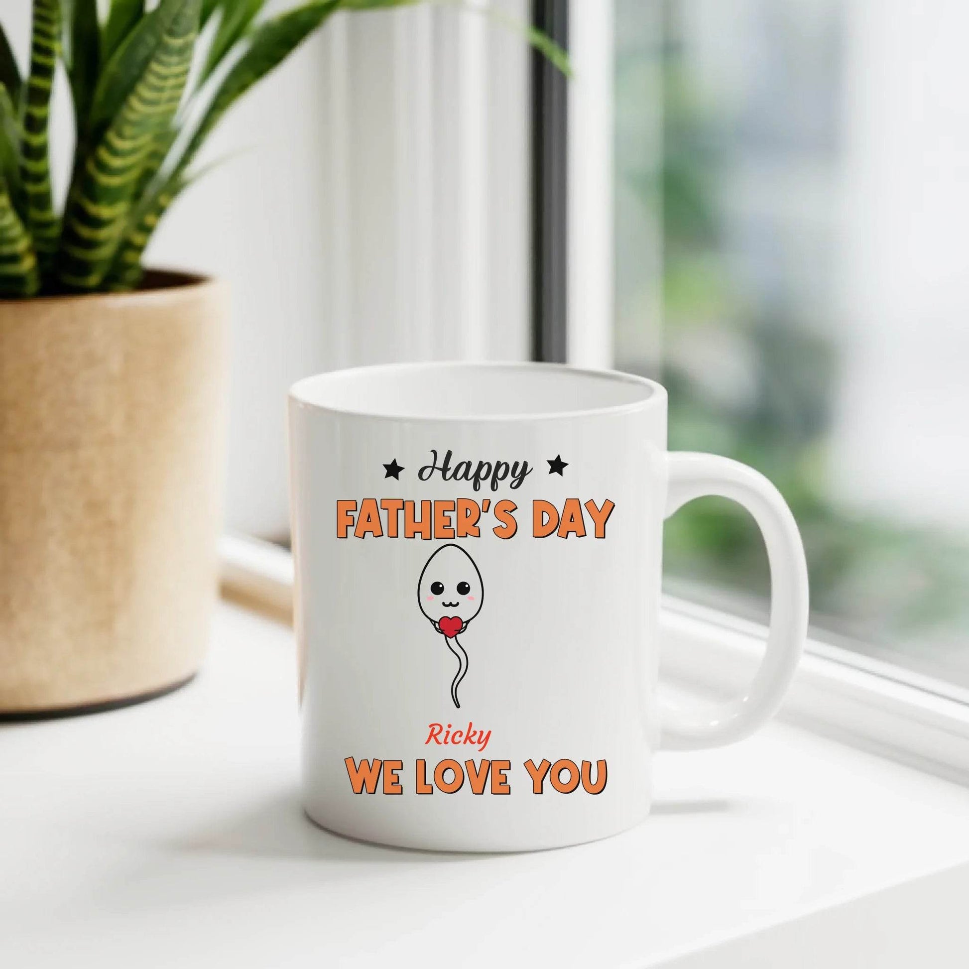 Personalized Mug For Dad - Gift For Dad - Happy Father's Day - Eshaarya