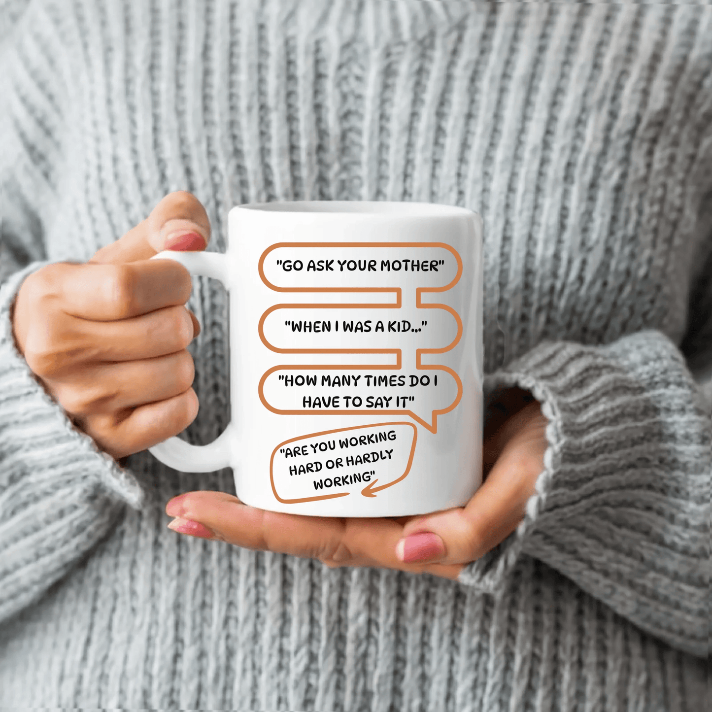 Dad's Wisdom Mug - Funny Quotes & Clichés | Perfect Gift for Father's Day - Eshaarya