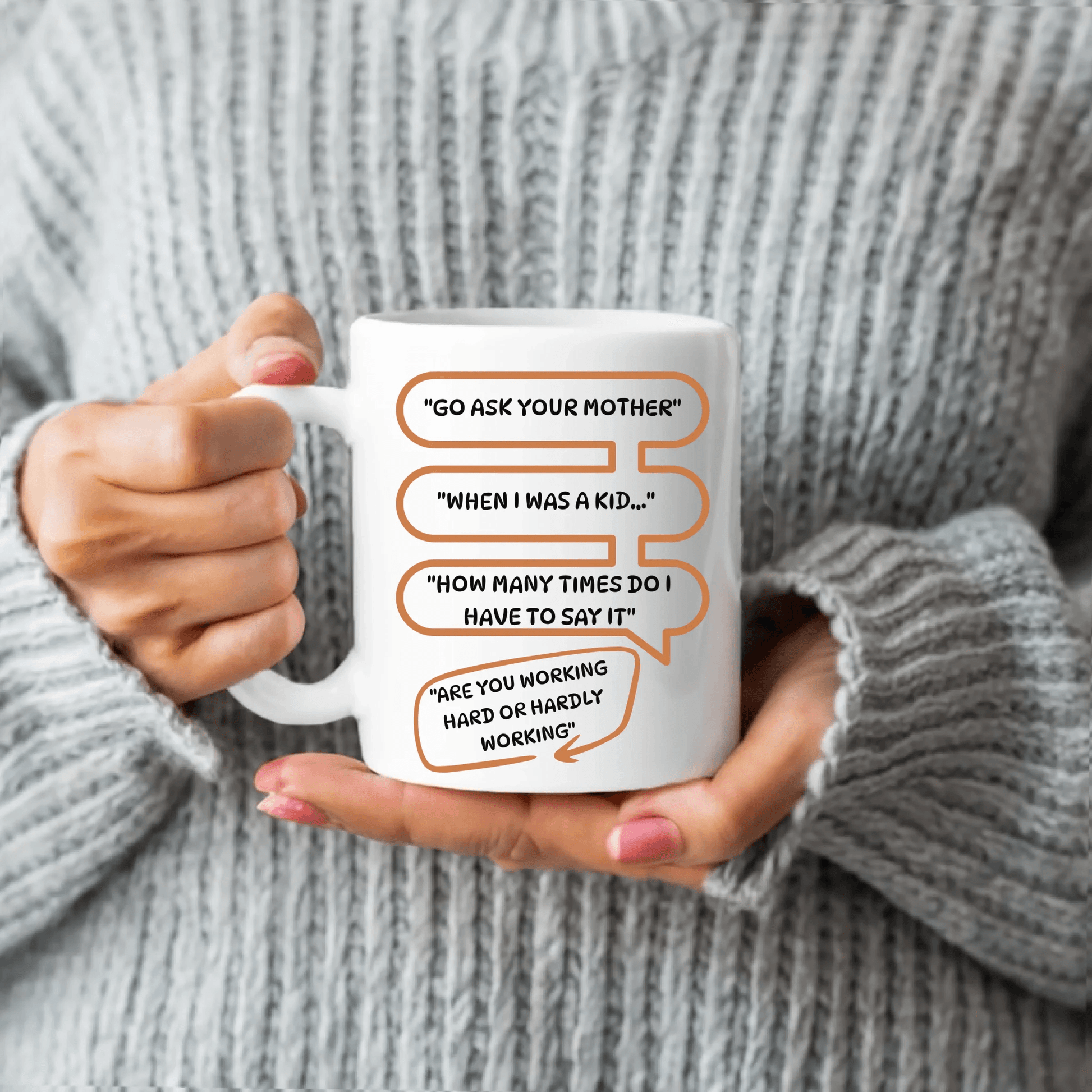Dad's Wisdom Mug - Funny Quotes & Clichés | Perfect Gift for Father's Day - Eshaarya