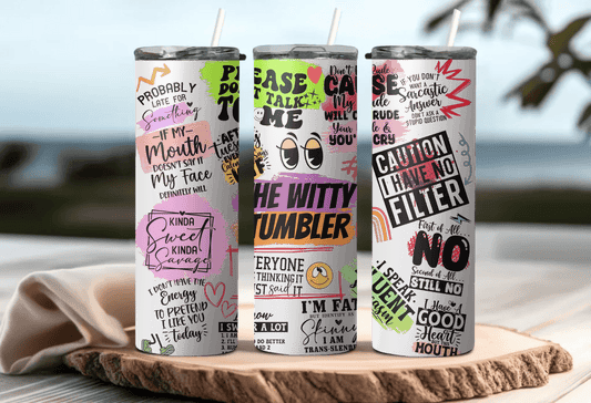 The Witty Tumbler, Unique gift for Husband, Couples, Siblings and Colleagues - Eshaarya