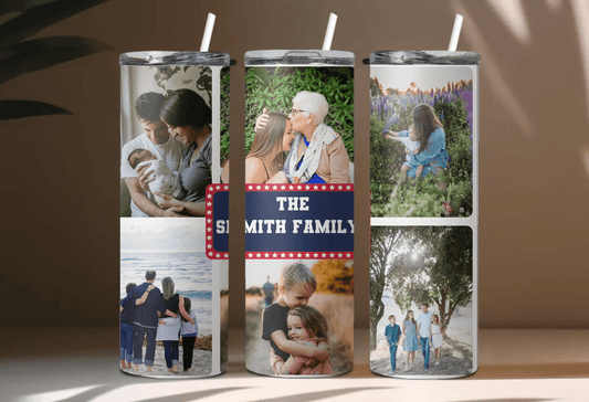 Personalized Family Keepsake Tumbler - Celebrate Love, Dreams, and Togetherness, Gift for Her, Gift for Him, Unique Gift, Anniversary Gift for Parents - Eshaarya