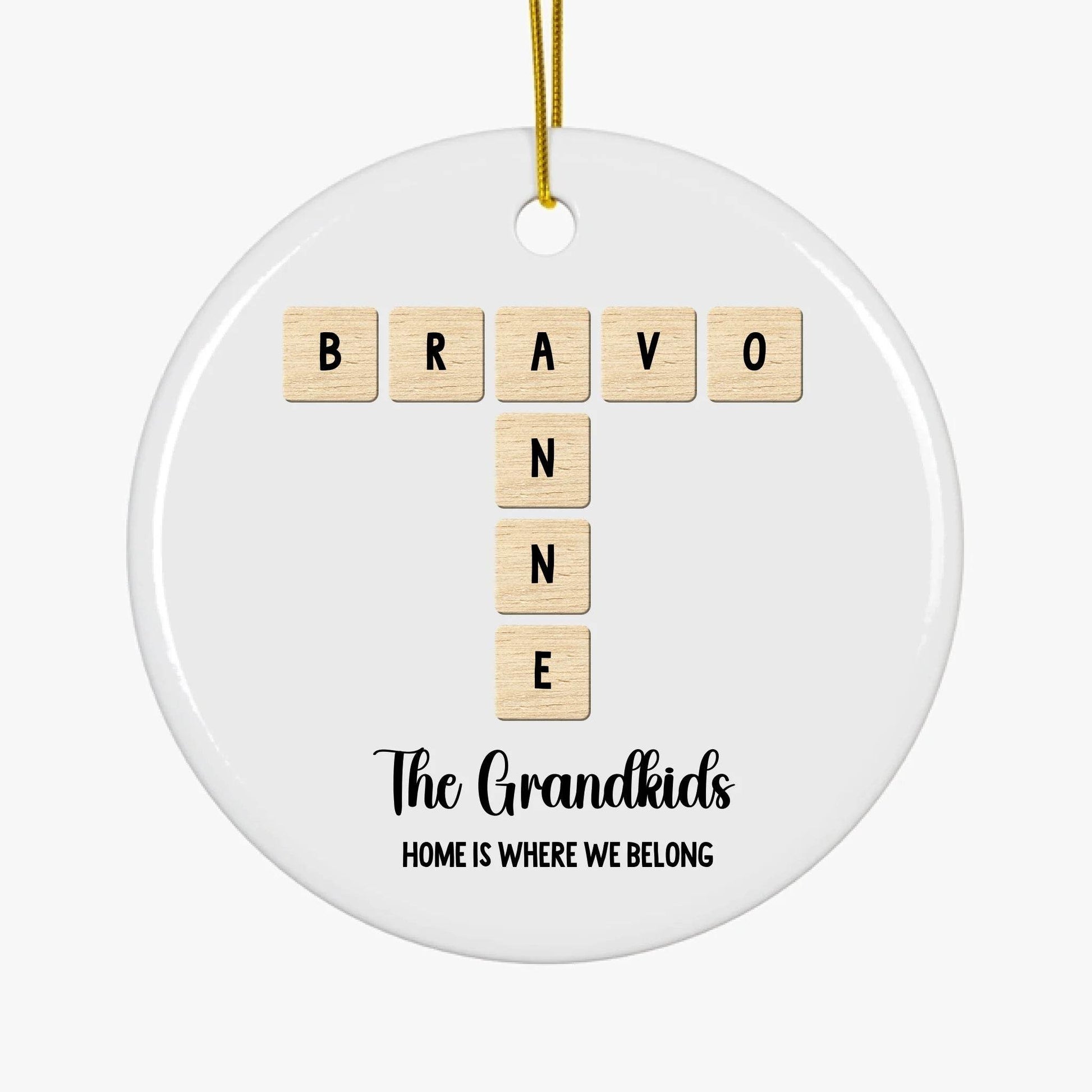 Grandkids crossword puzzle | Home Decor | Unique Gift for Grandparents - Eshaarya
