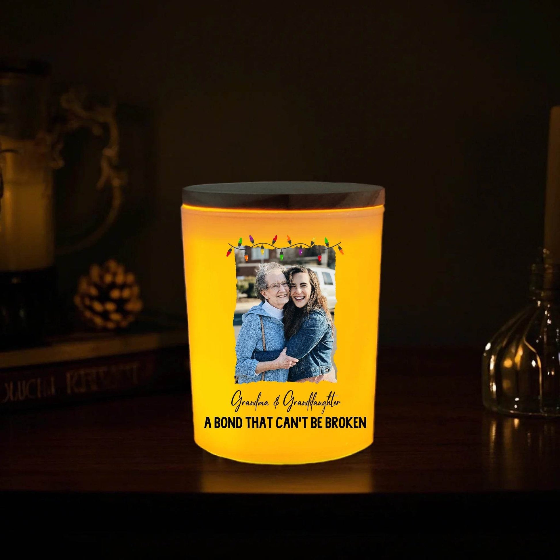 Grandma & Grandkids LED Candle Jar | Unique Gifts for Grandma - Eshaarya