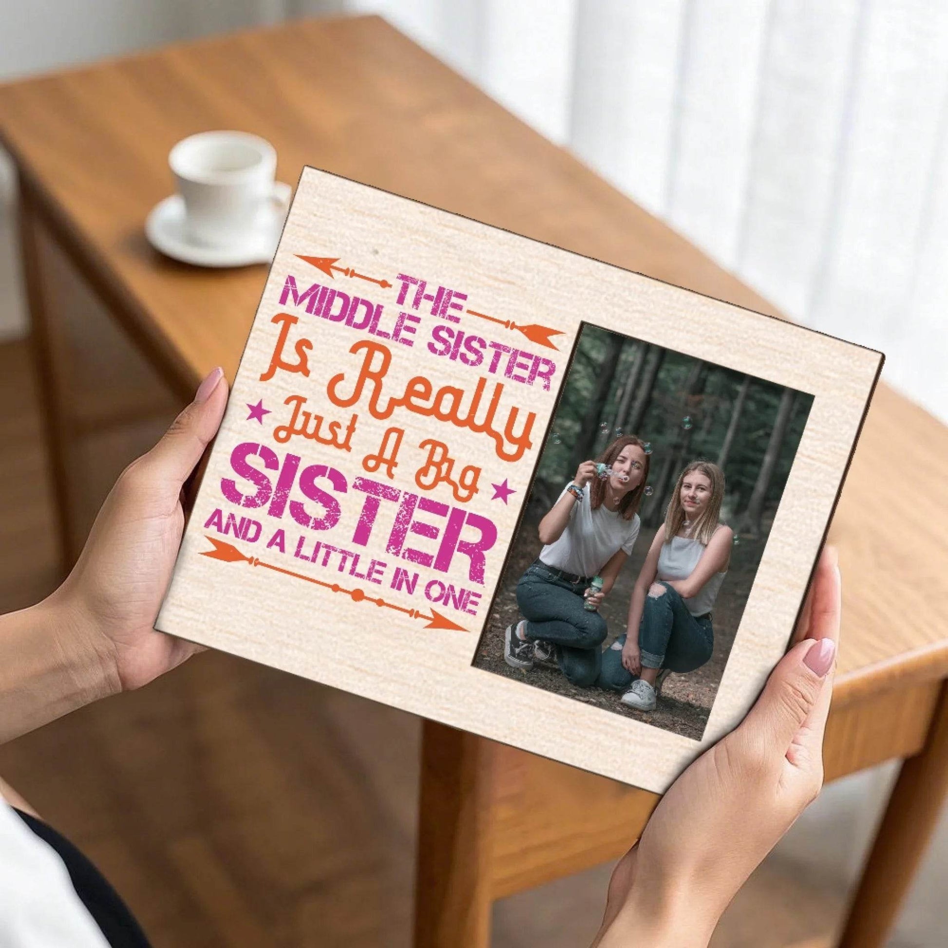 Personalized Photo Frame for Sister - Built-in Best Friend - Eshaarya