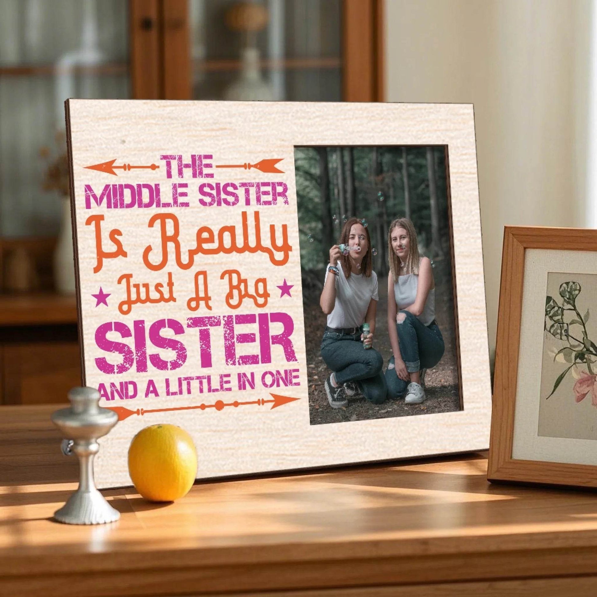 Personalized Photo Frame for Sister - Built-in Best Friend - Eshaarya