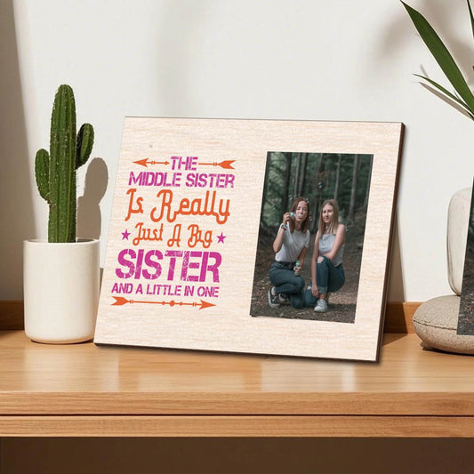 Personalized Photo Frame for Sister - Built-in Best Friend - Eshaarya