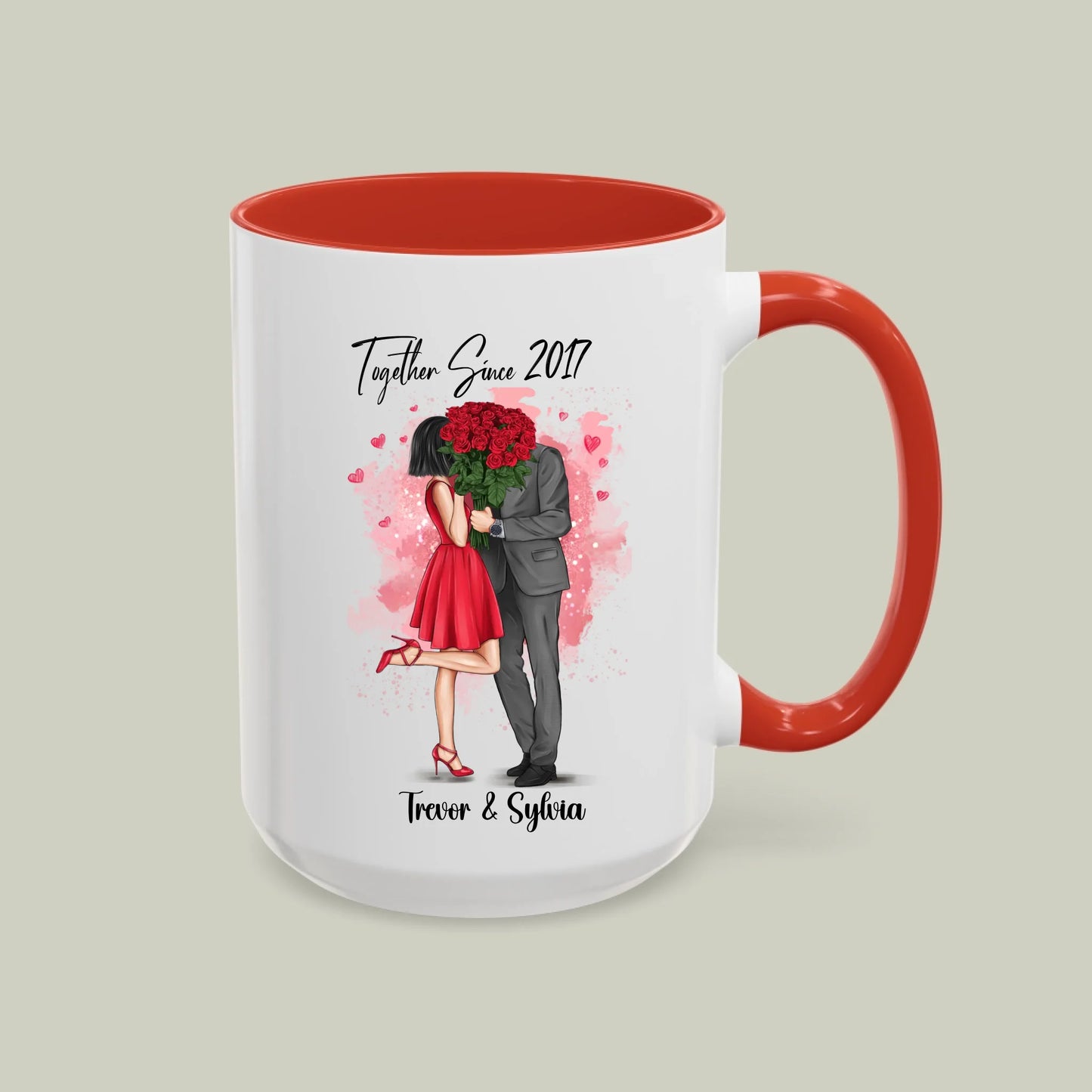 Until I Found You — A Personalized Love Story Mug | The Song. The Date. The Two of You | Gift for Couples | Gift for Girlfriend | Gift for Husband | Valentine's day Gift