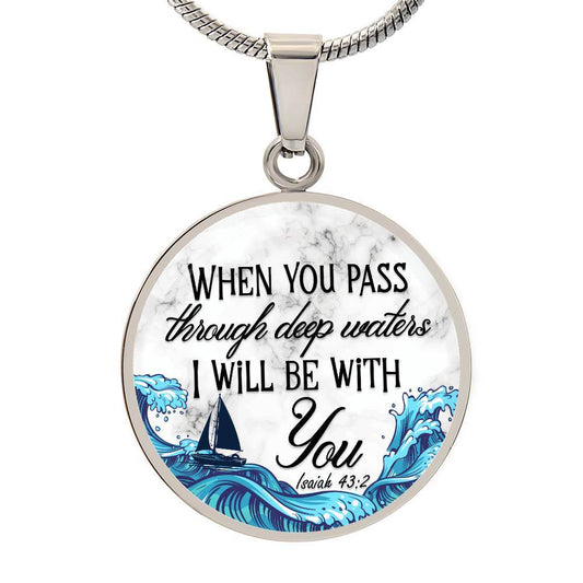 Strength in Adversity: Inspirational Pendant - Eshaarya