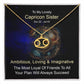 Horoscope Zodiac Sign Gold Plated or Stainless Steel Finish Pendant Necklace Jewelry for Sister- Women Gifts - Eshaarya