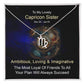 Horoscope Zodiac Sign Gold Plated or Stainless Steel Finish Pendant Necklace Jewelry for Sister- Women Gifts - Eshaarya