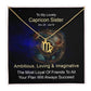 Horoscope Zodiac Sign Gold Plated or Stainless Steel Finish Pendant Necklace Jewelry for Sister- Women Gifts - Eshaarya