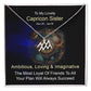 Horoscope Zodiac Sign Gold Plated or Stainless Steel Finish Pendant Necklace Jewelry for Sister- Women Gifts - Eshaarya