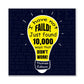 High Gloss Metal Art | Wall Decor - Motivational Quote | Home Decor | Wall Art | I Have Not Failed - Eshaarya