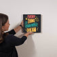 High Gloss Metal Art | Wall Decor - Motivational Quote | Home Decor | Wall Art | Every Thing Starts With A Dream - Eshaarya