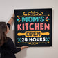 High Gloss Metal Art | Wall Decor - Cute Quote | Home Decor | Wall Art | Gift For Mom | Mother's Day Gifts - Eshaarya