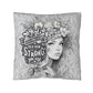 Girl Power | Strong Women | Home Decor | Dorm Pillow - Eshaarya