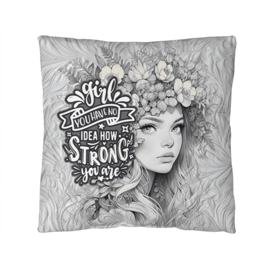 Girl Power | Strong Women | Home Decor | Dorm Pillow