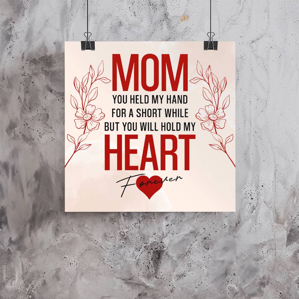 Gift For Mom |  Digital Art Print |  Wall Decor