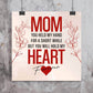 The Art of Love: A Cherished Wall Print for Mom | Gift For Mom | Wall Decor - Eshaarya