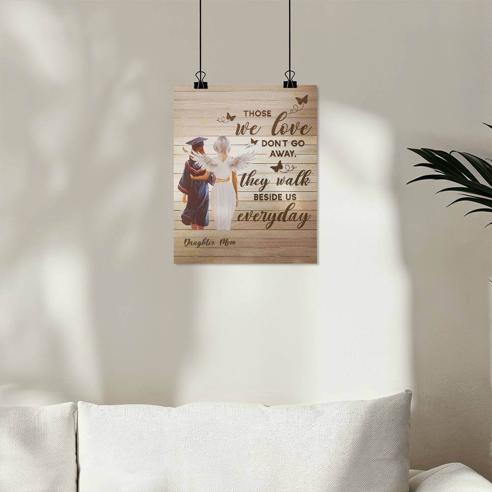 Memorial Wall Poster | In Memory of Mom - Eshaarya