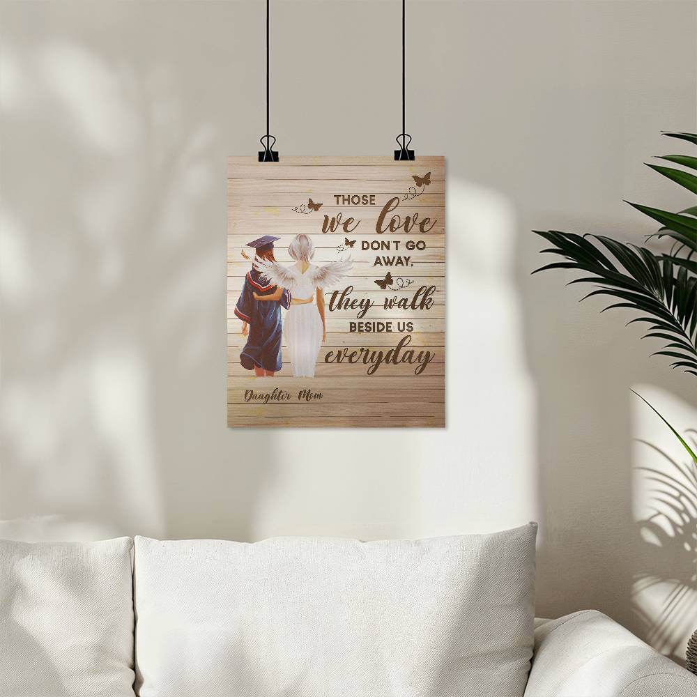 Memorial Wall Poster | In Memory of Mom - Eshaarya