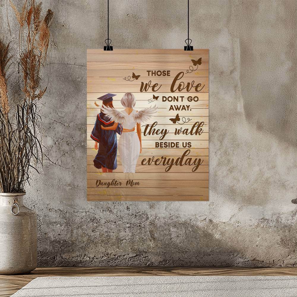 Memorial Wall Poster | In Memory of Mom - Eshaarya