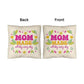 Mom Made All Day Every Day Pillow | Mother's Day Gift | Gift for Mom | Rustic Decor | Mom Gift | Home Decor - Eshaarya