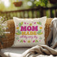Mom Made All Day Every Day Pillow | Mother's Day Gift | Gift for Mom | Rustic Decor | Mom Gift | Home Decor - Eshaarya