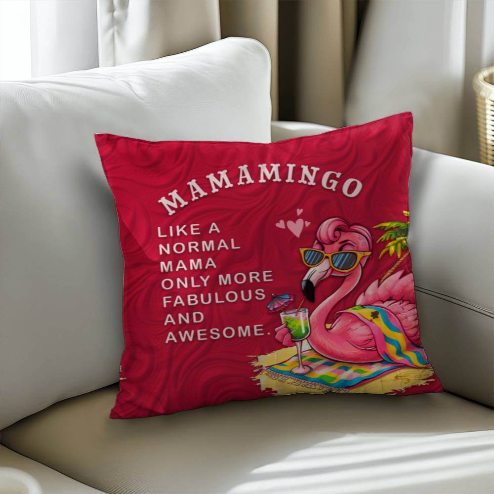 Mamamingo Pillow | Mother's Day Gift | Gift For Mom | Home Decor - Eshaarya