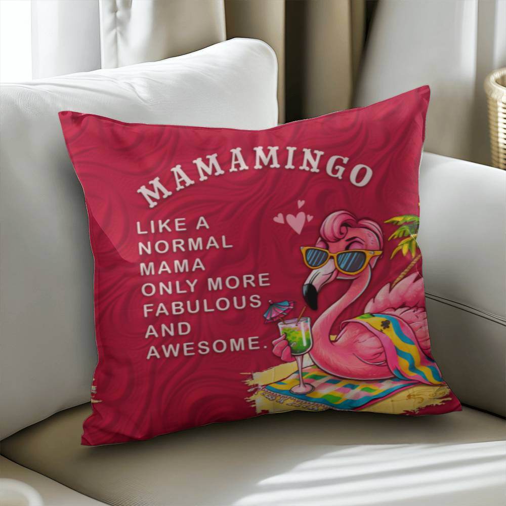 Mamamingo Pillow | Mother's Day Gift | Gift For Mom | Home Decor - Eshaarya